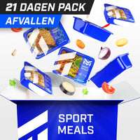 21 dagen afvallen met de high protein kant-en-klare sportmaaltijden van SportMeals.com